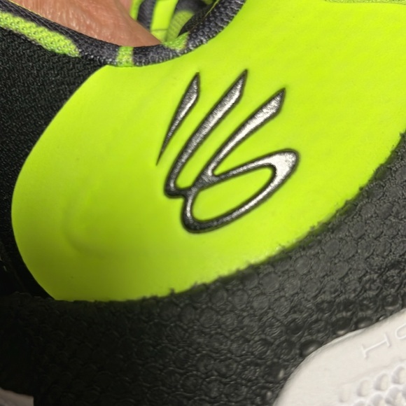 Under Armour UA Steph Curry Hovr Splash 3 3022891-300 Flow green men’s size 8NEW - Picture 10 of 11